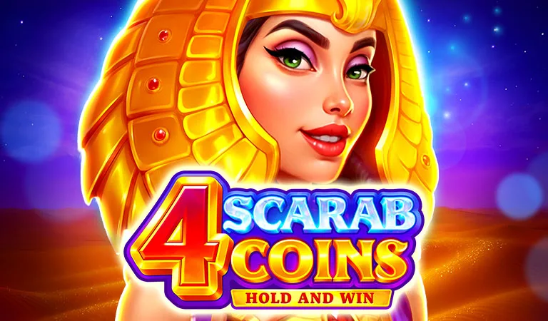 4 Scarab Coins: Hold and Win
